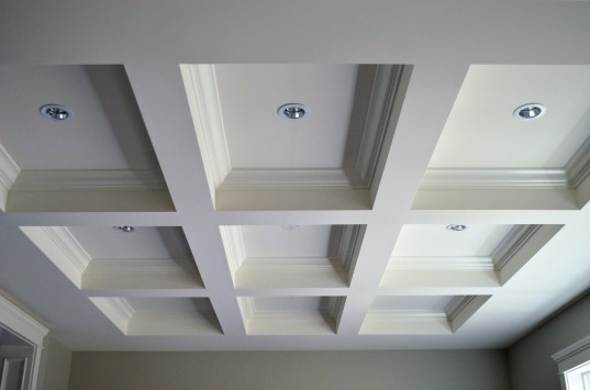 Custom Built Coiffured Ceilings