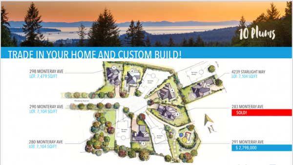 Trade in your home and custom build