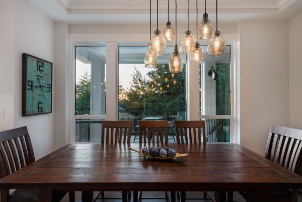 Custom Built Home Dining Room