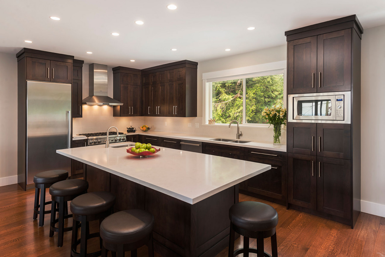 Upper Lonsdale Custom Home North Vancouver Kitchen