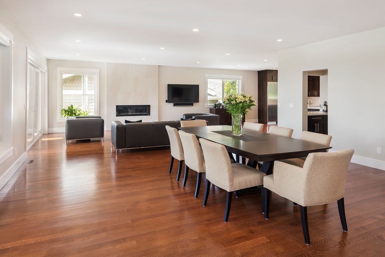 Upper Lonsdale Custom Home North Vancouver Dining Room 