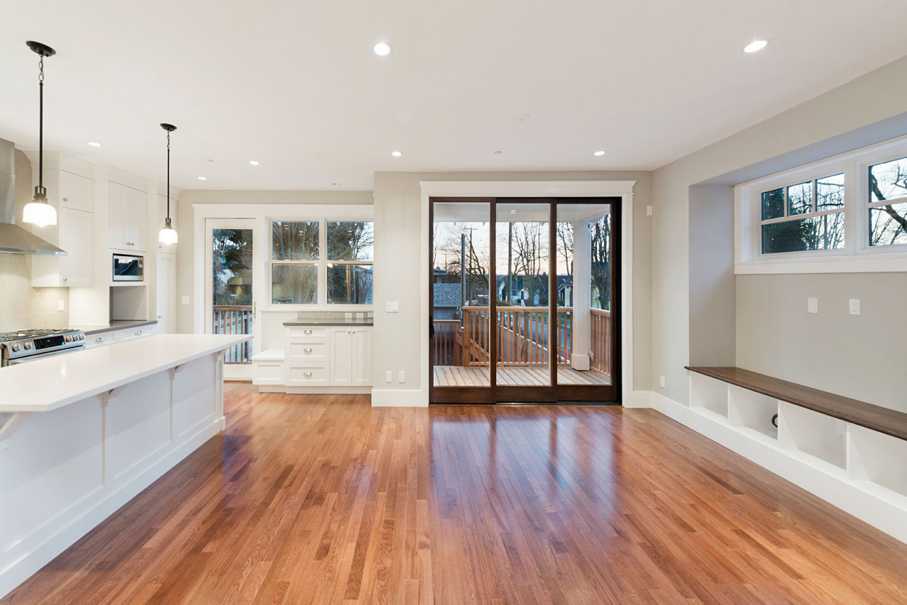 East Vancouver Heritage Style Custom Home Kitchen