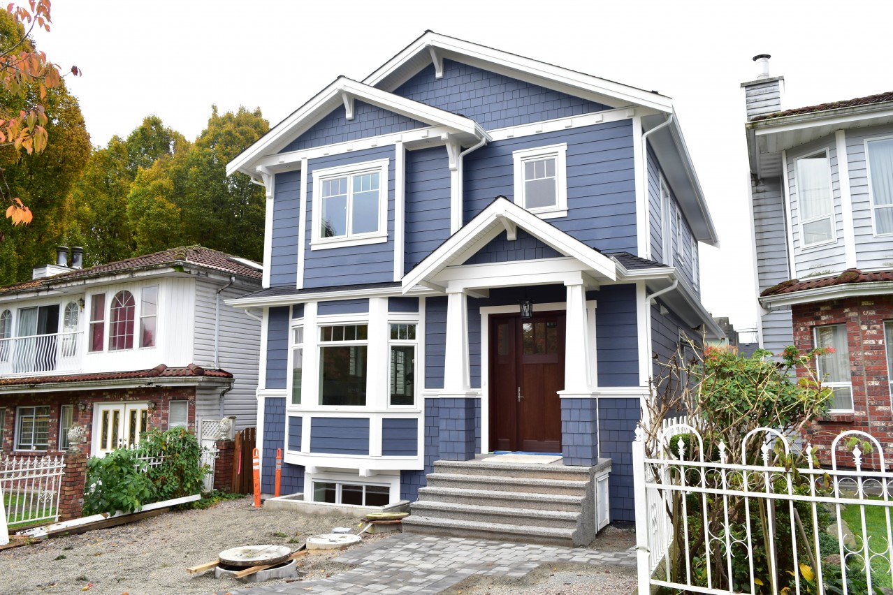 East 17th,  Custom Home Under Construction