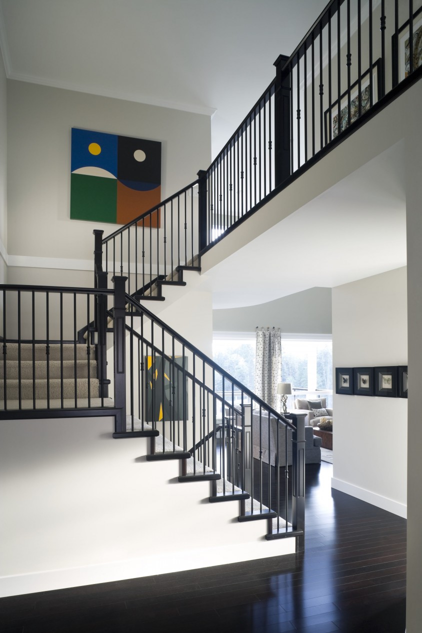 Marguerite custom built home Stairs