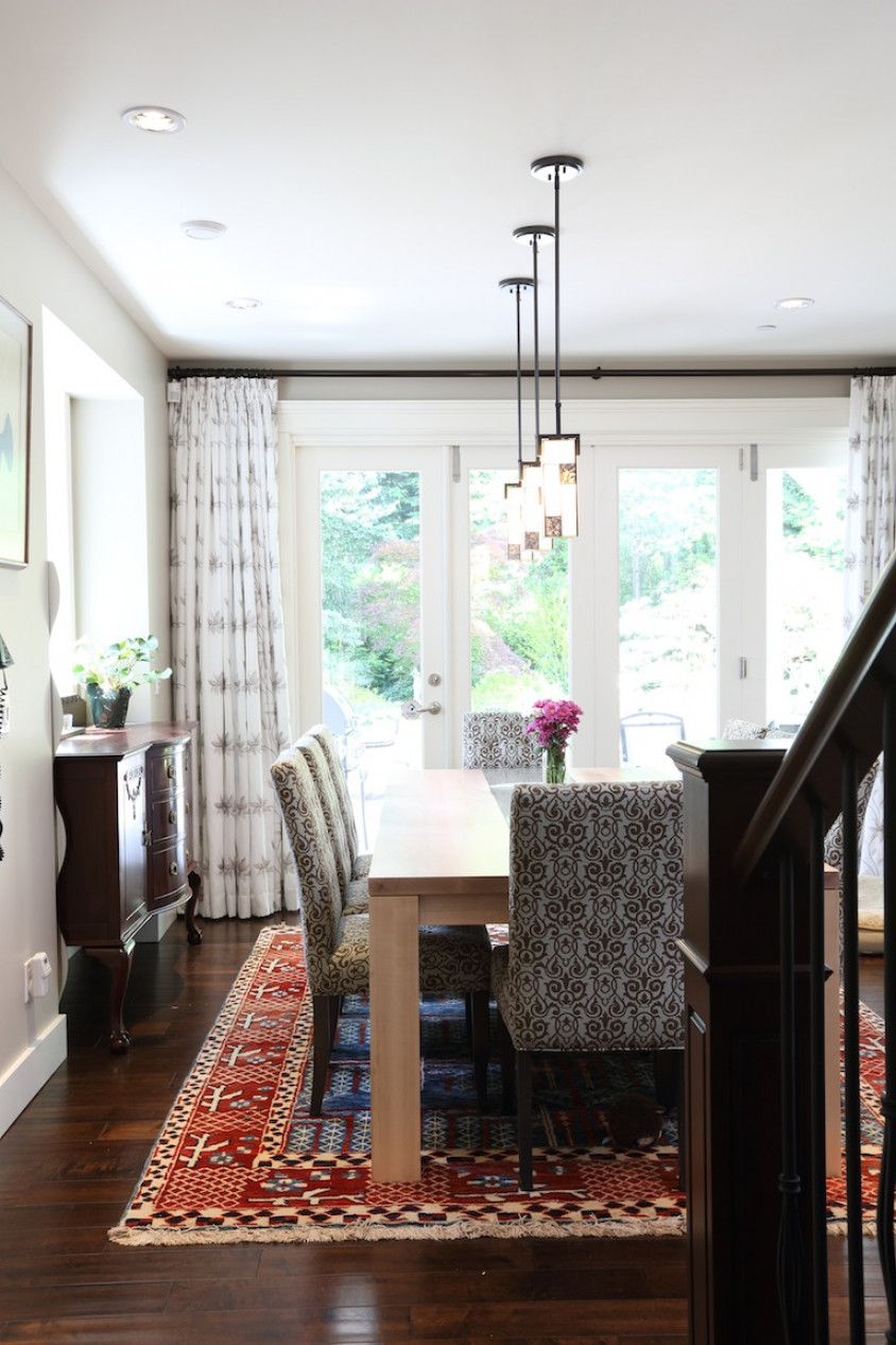 North Vancouver Custom Built Home Dining Room