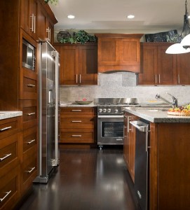 Custom kitchen by Wallmark Homes Vancouver BC