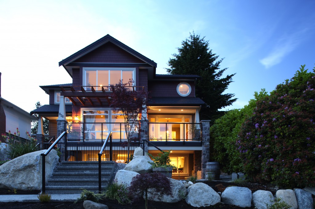 Custom designed North Vancouver home by Wallmark Homes