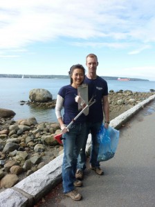 Great Canadian Shoreline Cleanup, Wallmark Homes Cleans up Second Beach