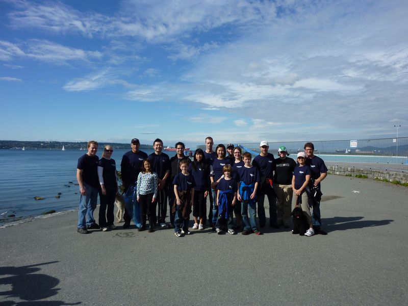 Wallmark Homes cleans up second beach in Vancouver BC