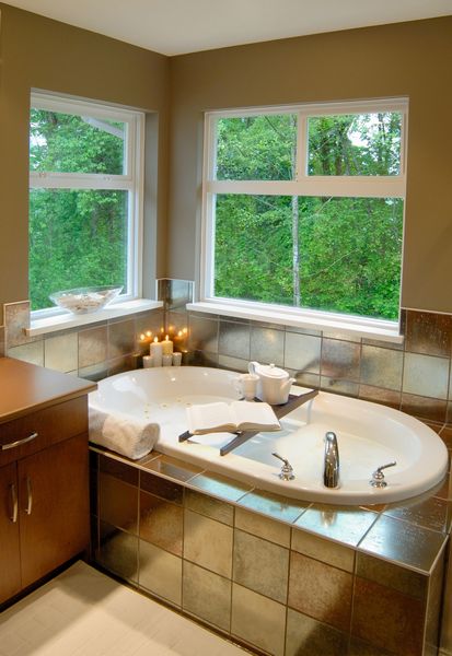 Wallmark Homes designer bathroom